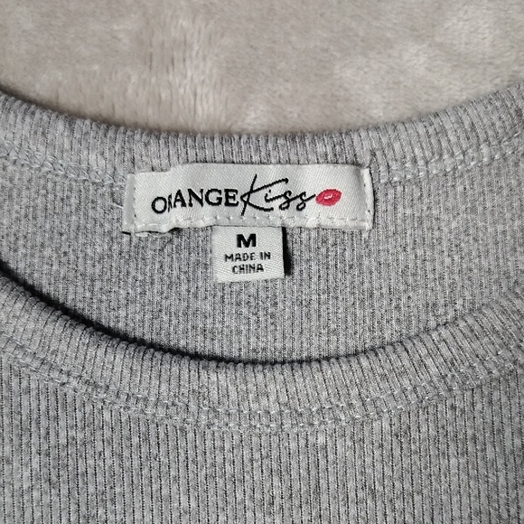 Paris J' Adore Grey T-shirt By Orange Kiss 💋 - Picture 6 of 9